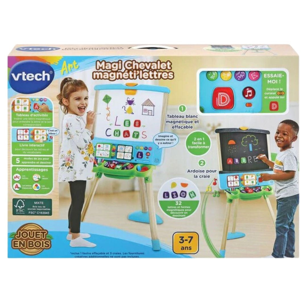 Vtech 3 In 1 Wooden Easel Board Vtech